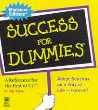 Success For Dummies - Miniature Edition by Zig Ziglar