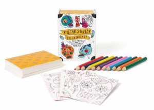 Sugar Skulls Coloring Kit by Various