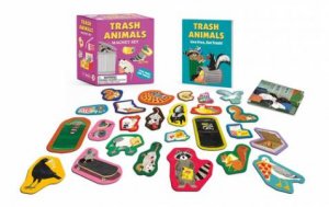 Trash Animals Magnet Set by Alexander Schneider & Yeji Yun