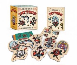 For the Love of Tattoos: A Wooden Magnet Set by Verena Hutter & Eric Hinkley