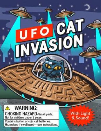 UFO Cat Invasion by Donald Lemke