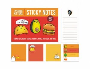 Exploding Kittens Sticky Notes by Various