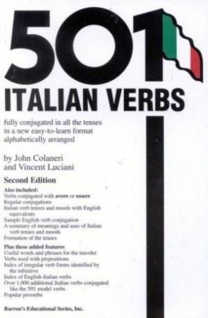 501 Italian Verbs by John Colaneri & Vincent Luciani