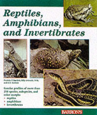 Reptiles, Amphibians, And Invertebrates: An Identification And Care Guide by P Bartlett & B Grisvold