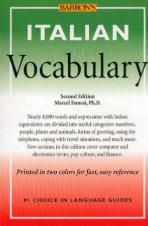 Italian Vocabulary by Various