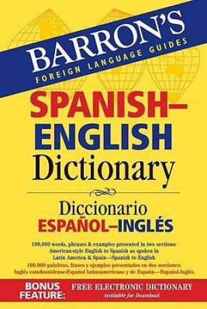 Barron's Spanish-English Dictionary by Margaret Cop