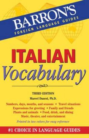 Italian Vocabulary by Marcel Danesi