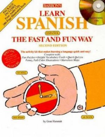 Barron's Learn Spanish The Fast And Fun Way - Book & CD by Various