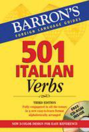 501 Italian Verbs - Book & CD - 3 ed by John Colaneri & Vincent Luciani