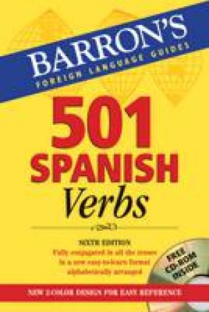 501 Spanish Verbs - Book & CD - 6 ed by Christopher & Theodore Kendris