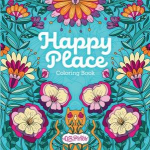 Happy Place Coloring Book by Car Pintos