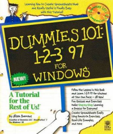 1-2-3 97 for Windows (Bk/CD) by Barrows