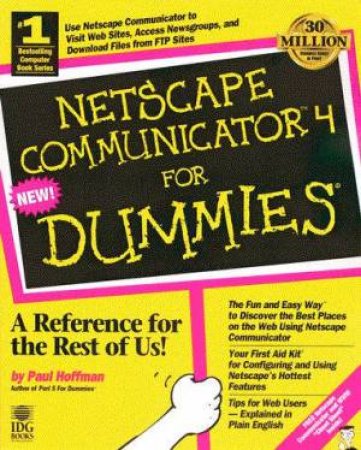 Netscape Communicator 4 For Dummies by Paul Hoffman