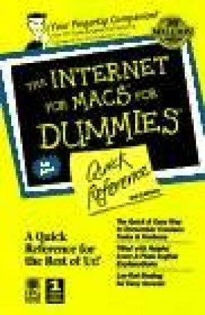 Internet For Macs For Dummies Q/Ref 3/E by Dan Parks Sydow