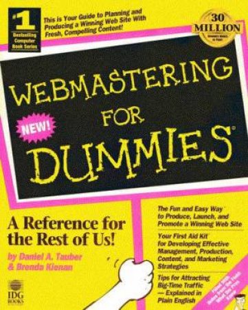 Web Mastering For Dummies by Brenda Kienan & Daniel A Tauber