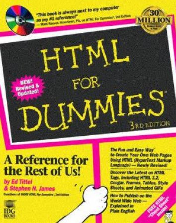 HTML For Dummies by Ed Tittel