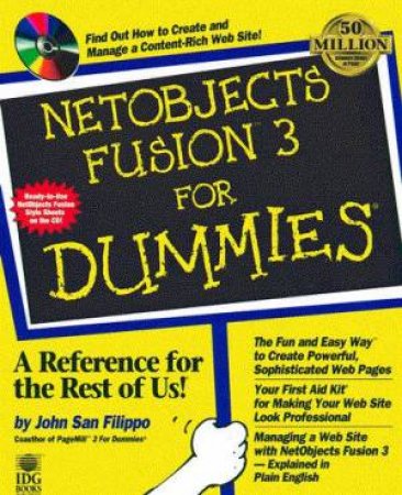 NetObjects Fusion 3 For Dummies by John San Fillipo