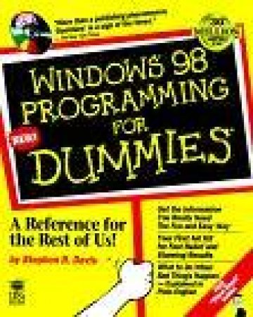 Windows 98 Programming For Dummies (Bk/Cd) by Richard Simon, Stephen Davis