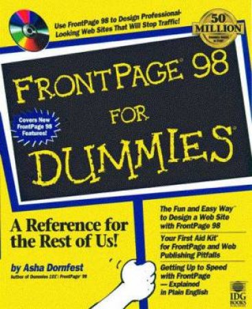 FrontPage 98 For Dummies by Asha Dornfest