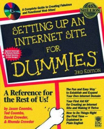 Setting Up An Internet Site For Dummies by Jason Coombs & Ted Coombs