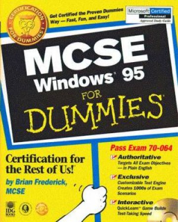 MCSE Windows 95 For Dummies by Brian Frederick