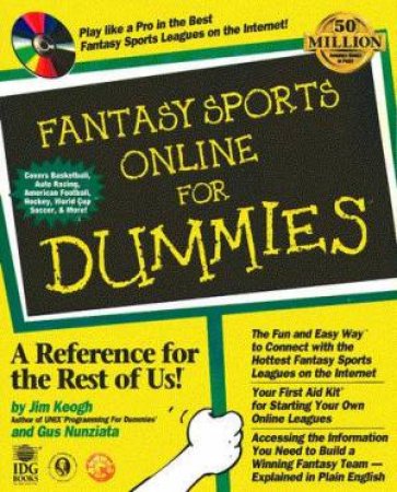 Fantasy Sports Online For Dummies (Bk/Cd) by Jim Keogh, Gus Nunziata