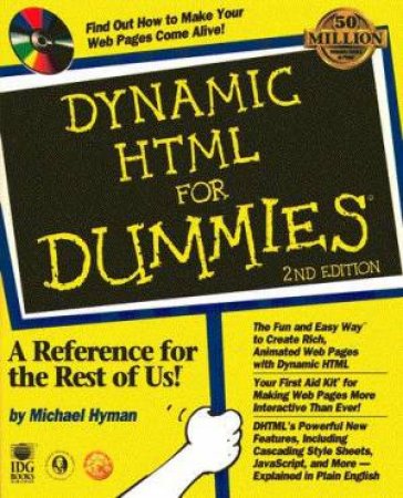 Dynamic HTML For Dummies by Michael Hyman