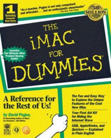 iMac For Dummies by David Pogue