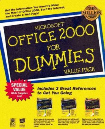 Microsoft Office 2000 For Dummies Value Pack by Wallace Wang & Asha Dornfest & Doug Lowe