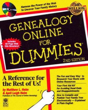 Genealogy Online For Dummies by Matthew & April Leigh Helm