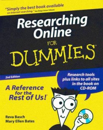 Researching Online For Dummies by Reva Basch & Mary Ellen Bates