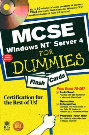 MCSE Windows NT Server 4 For Dummies Flash Cards by Various