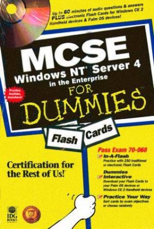 MCSE Windows NT Server 4 In The Enterprise For Dummies Flash Cards by Various