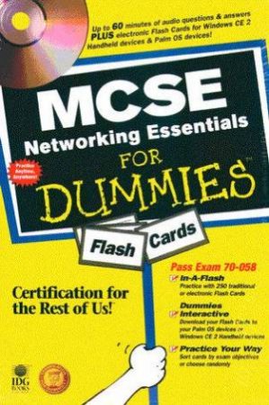 MCSE Networking Essentials For Dummies Flash Cards by Various