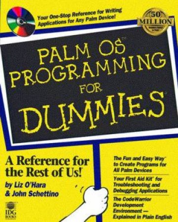 Palm OS Programming For Dummies by Liz O'Hara & John Schettino