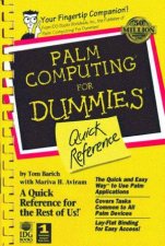 Palm Computing For Dummies Quick Reference