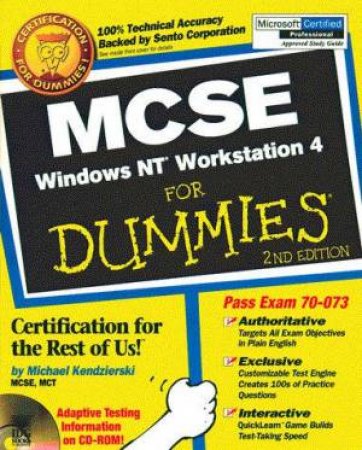 MCSE Windows NT Workstation 4 For Dummies by Michael Kendzierski