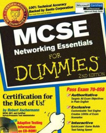 MCSE Networking Essentials For Dummies by Robert Aschermann