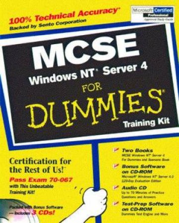 MCSE Windows NT Server 4 For Dummies Training Kit by Various