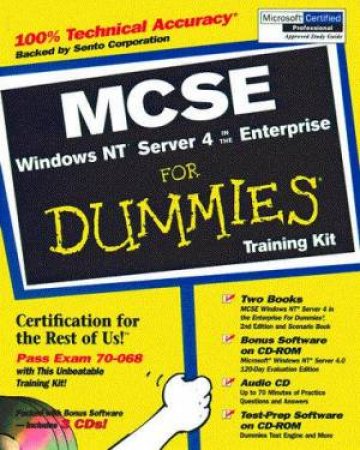 MCSE Windows NT Server 4 In The Enterprise For Dummies Training Kit by Various