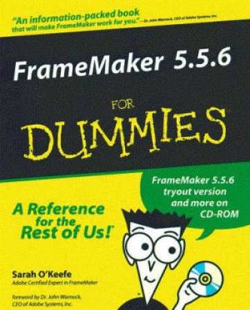 FrameMaker 5.5.6 For Dummies by Sarah O'Keefe