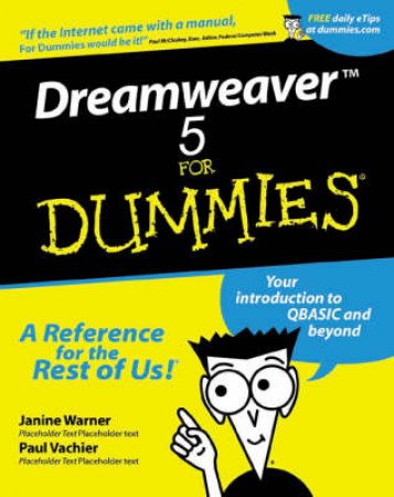 Dreamweaver X For Dummies by Janine Warner & Paul Vachier