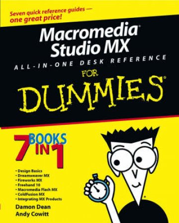 Macromedia Studio MX All-in-One Desk Reference For Dummies by Damon Dean