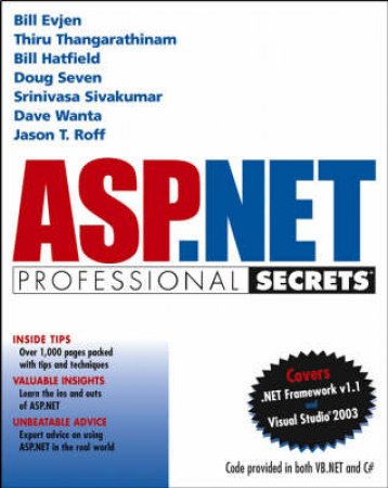 ASP.NET Professional Secrets by Bill Evjen