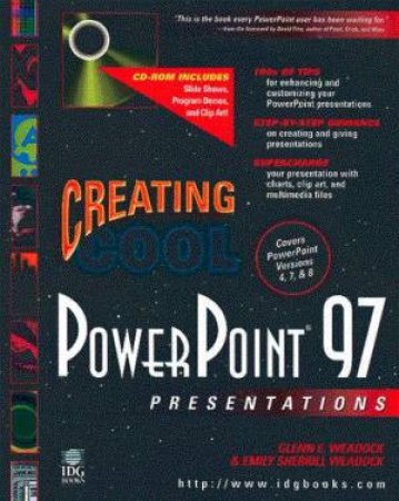 Creating Cool PowerPoint 97 Presentations by Weadock