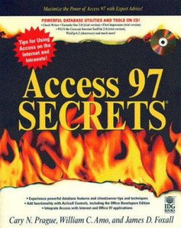 Access 97 Secrets by Cary N Prague & William C Amo & James D Foxall