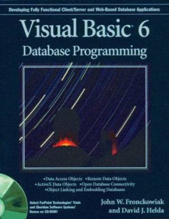 Visual Basic 6 Database Programming by John W Fronckowiak