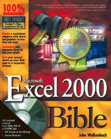 Microsoft Excel 2000 Bible - Quick Start by John Walkenbach