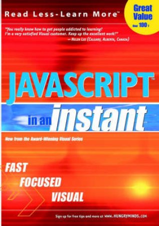 JavaScript In An Instant by Micheal Tot & Kelly Murdock