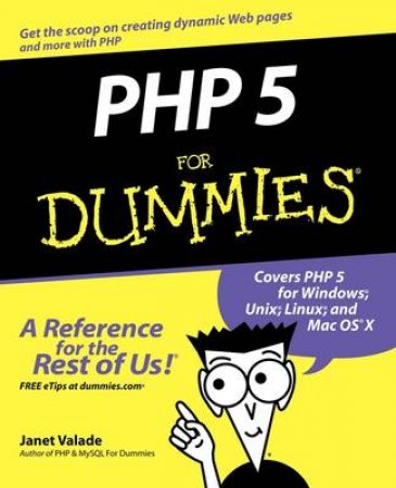 Php 5 For Dummies by Valade